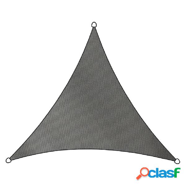 Livin'outdoor Toldo triangular Como HDPE gris 5x5x5 m