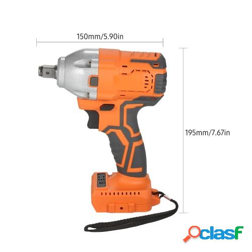 Llave de impacto inalámbrica sin escobillas 1/2 pulgada