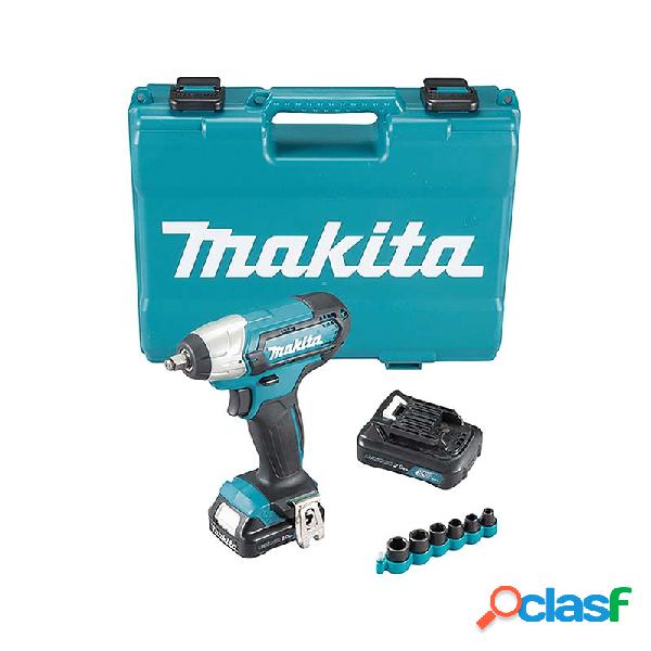 Llave de impacto makita tw140dsaex 12v 140nm + accesorio +