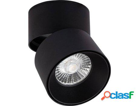 Lámpara LED LEDKIA New (Negro - LED Integrado - 7W)