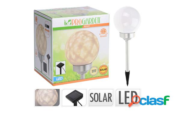 Lámpara Led Exterior Solar Giratoria