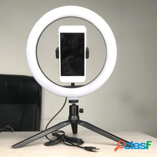 Lámpara ajustable LED Selfie Round Light Brightness para