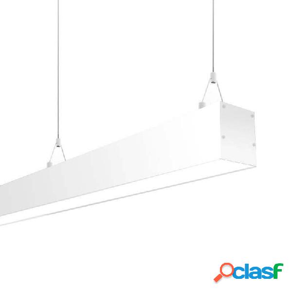 Lámpara colgante serk 70w 208cm triac regulable blanco