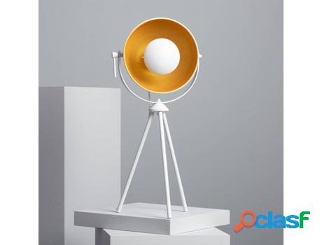 Lámpara de Mesa LEDKIA Darvoza (Blanco, Dorado - E14 - 40