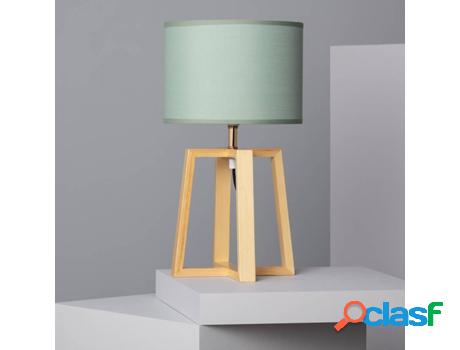 Lámpara de Mesa LEDKIA Korsade (Verde - E27 - 40 W)