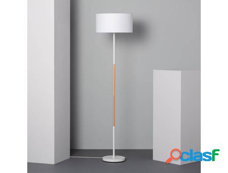 Lámpara de Pie LEDKIA Silinda (Blanco - E27 - 40 W)
