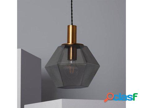 Lámpara de Suspensión LEDKIA Diamound (Gris Humo - E27 -