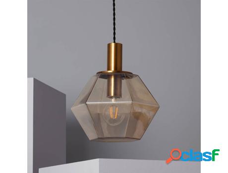 Lámpara de Suspensión LEDKIA Diamound (Ámbar - E27 - 60