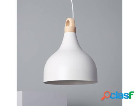 Lámpara de Suspensión LEDKIA Luxo (Blanco - E27 - 40 W)