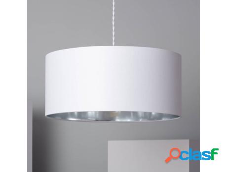 Lámpara de Suspensión LEDKIA Reflect (Blanco - E27 - 60 W)