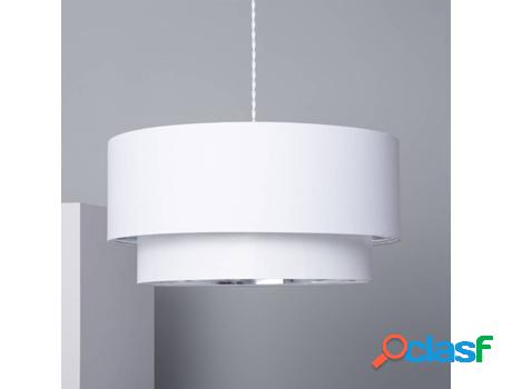 Lámpara de Suspensión LEDKIA Reflect (Blanco - E27 - 60 W)