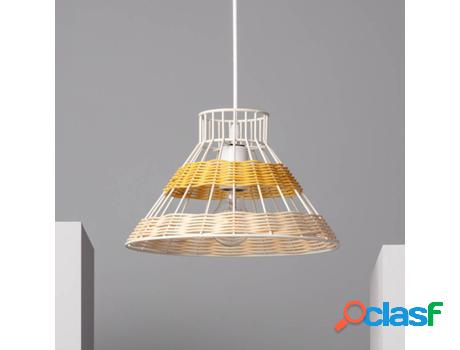 Lámpara de Suspensión LEDKIA Wasari (Amarillo - E27 - 40