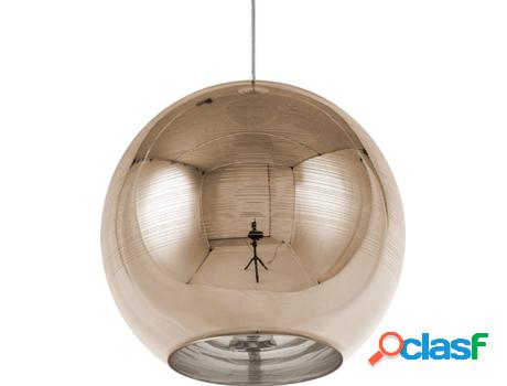 Lámpara de Techo Asaro (Dorado - Cristal -25x25x125 cm)