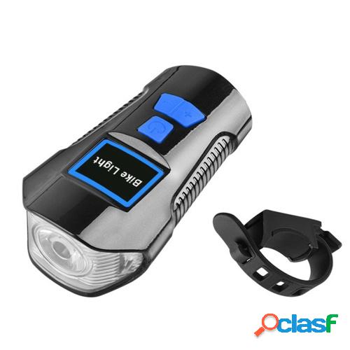 Luz de bicicleta Faro de ciclismo recargable por USB con