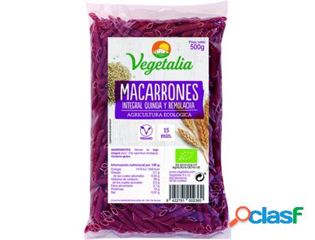 Macarrones con Quinoa y Remolacha VEGETALIA (500 g)