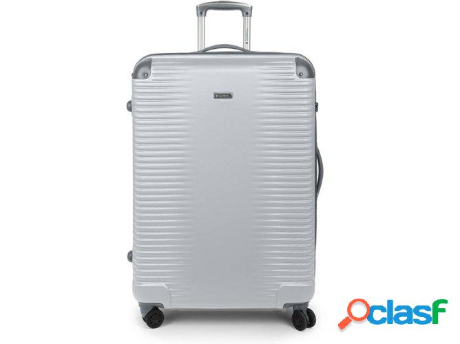 Maleta de Viaje GABOL Balance (Grande - 85 L - Plateado)