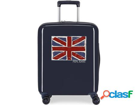 Maleta de Viaje PEPE JEANS Patric (Cabina - Azul - 40 x 55 x