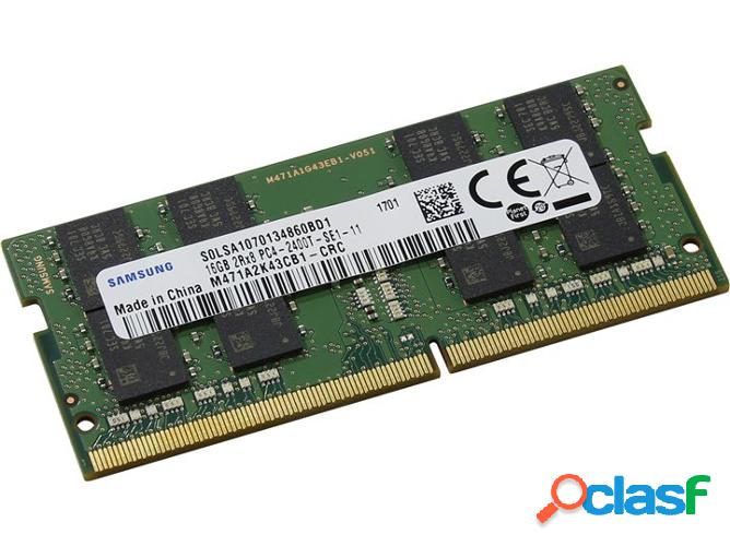 Memoria RAM DDR3 SAMSUNG M471A2K43CB1-CRC (1 x 16 GB - 2400