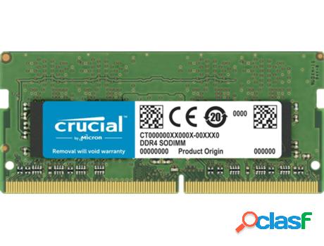 Memoria RAM DDR4 CRUCIAL (2 x 32 GB - 2666 MHz)