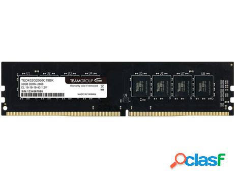 Memoria RAM DDR4 TEAMGROUP TED432G2666C1901 (1 x 32 GB -