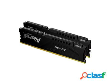 Memoria RAM DDR5 KINGSTON (2 x 16 GB - 6000 MHz)