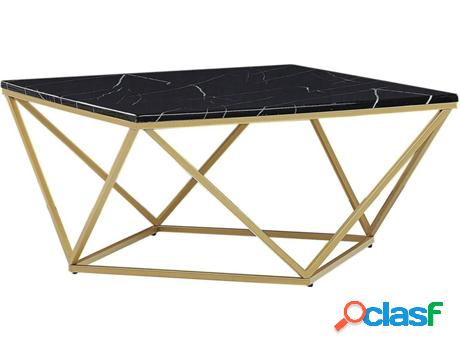 Mesa de Centro Malibu (Negro - MDF -80x80x40 cm)