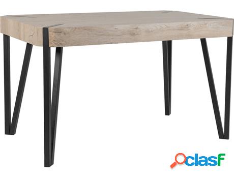 Mesa de Comedor Cambell (Marrón - MDF -130x80x75 cm)