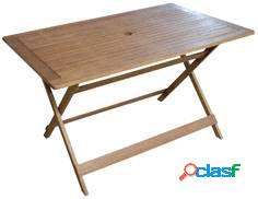 Mesa exterior de madera acacia