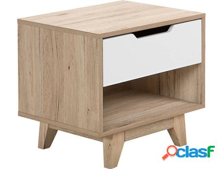 Mesitas de Noche Spencer (Blanco - MDF -40x50x46 cm)