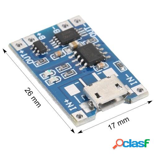 Micro / Type-C / Mini USB 5V 1A TP4056 18650 Módulo de