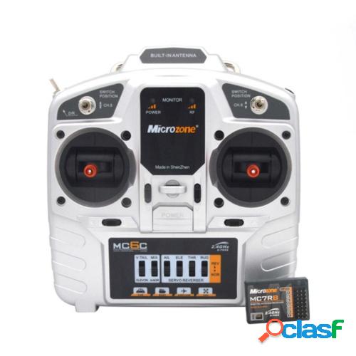 MicroZone MC6C 2.4G 6CH Modo de control remoto 1 Transmisor