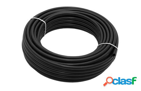 Microtubo Flexible Caudal Negro para goteo 4mm x 50m