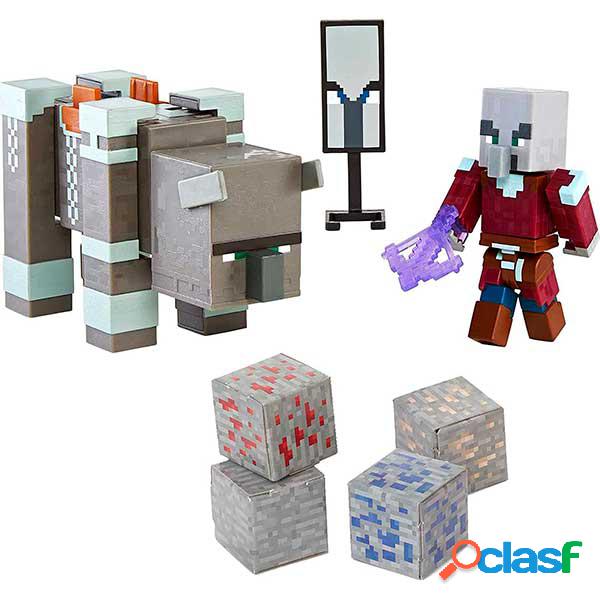 Minecraft Vanilla Pack 2 Figuras Articuladas Capit?n y