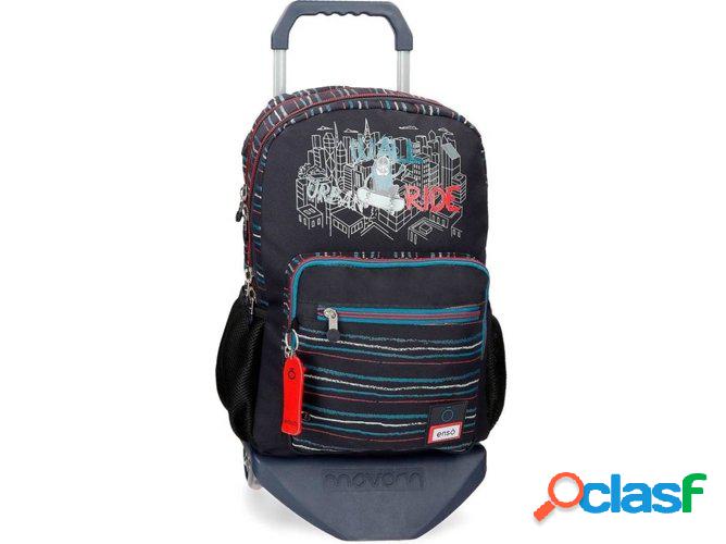 Mochila ENSO Wall Ride Negro (30,5x44x15cm)