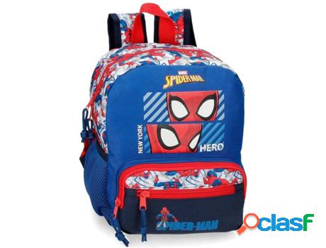 Mochila Escolar MARVEL Spiderman Hero Azul (23x28x10 cm)
