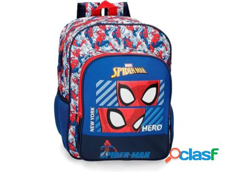 Mochila Escolar MARVEL Spiderman Hero Azul (30x38x12 cm)