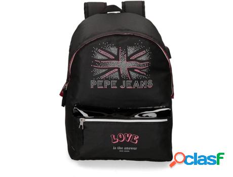 Mochila PEPE JEANS Ada (Negro - 31 x 42 x 15 cm)