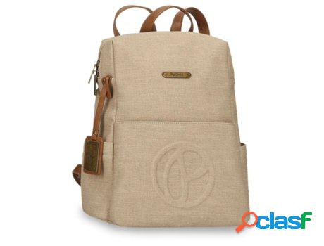 Mochila PEPE JEANS Dina Sintético Mujer (Beige)