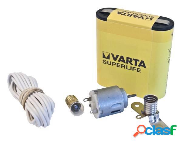 Motor Manualidades Cable Lampara Casquillo Interruptor Kit