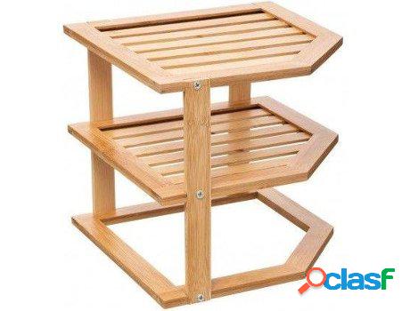 Mueble Auxiliar HOGAR Y MÁS Esquinera Bambu Nivele (bambu)