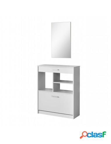 Mueble Zapatero Tiber 1ab Blanco - Zapateros