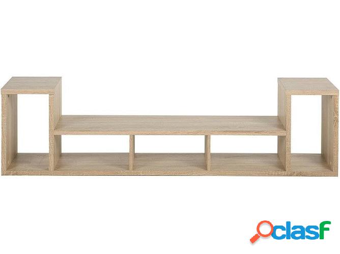 Mueble de TV BELIANI Cordoba (45x174x39cm - MDF - Marrón)