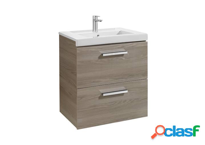 Mueble de baño Roca Prisma Unik con lavabo 600x460x694mm