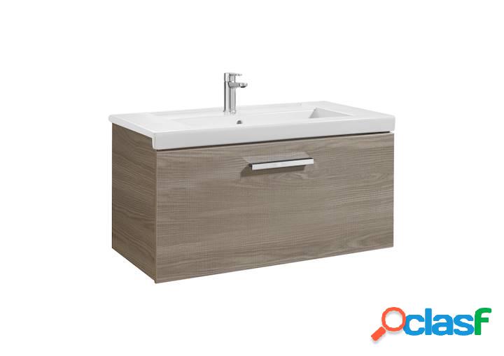 Mueble de baño Roca Prisma con lavabo 800x460x450mm Fresno