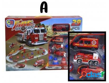 Muñeco HOGAR Y MÁS Pista De Bombero Con Diferente