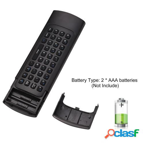 Multifunción 2.4G Fly Mouse Mini teclado inalámbrico y