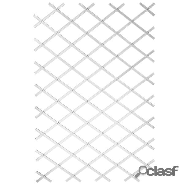 Nature Enrejado de jardín 50x150 cm PVC blanco 6040701