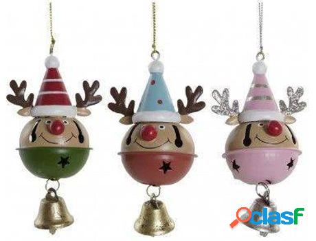 Navidad HOGAR Y MÁS Reno Colgante (metal)