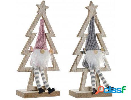 Navidad HOGAR Y MÁS Árbol De Decorativo Madera (madera)