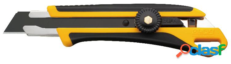OLFA L-7 - Cutter con bloqueo manual y cuchilla Excel Black